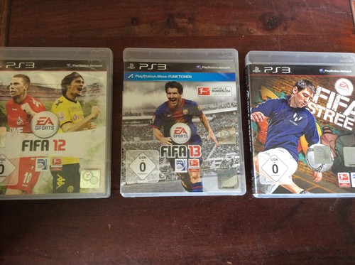 Ps3 fussball soccer spiel - 3x,